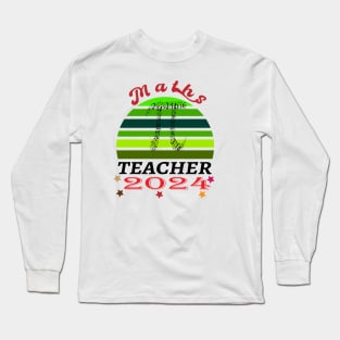 MATHS TEACHER Long Sleeve T-Shirt